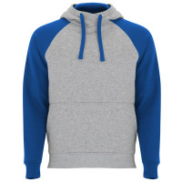 HEATHER GREY/ROYAL BLUE