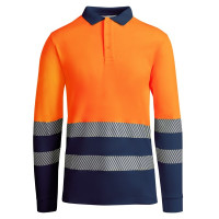 NAVY/FLUOR ORANGE